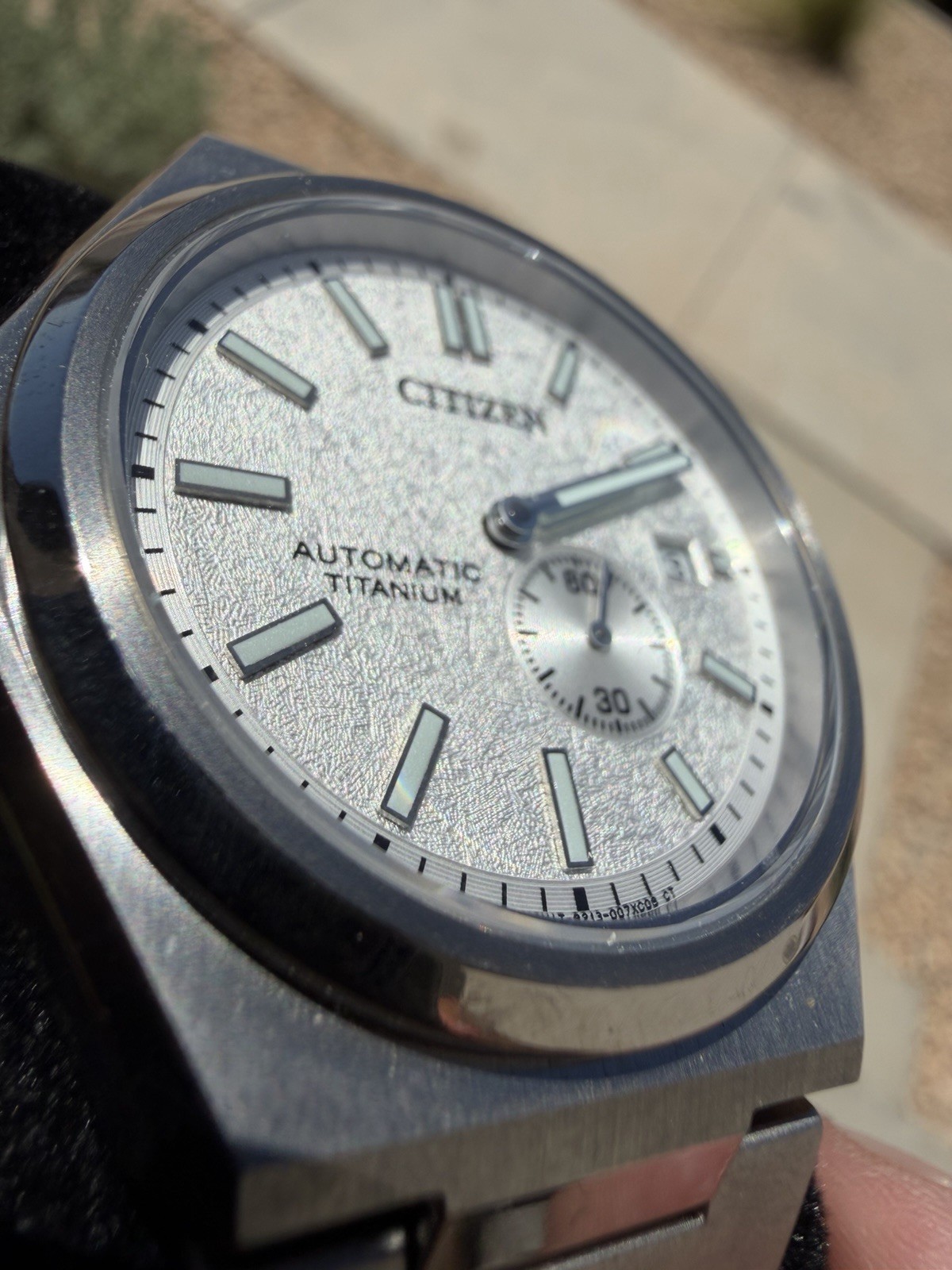 Citizen Zenshin Automatic White Dial Men’s Watch NJ0180-80A