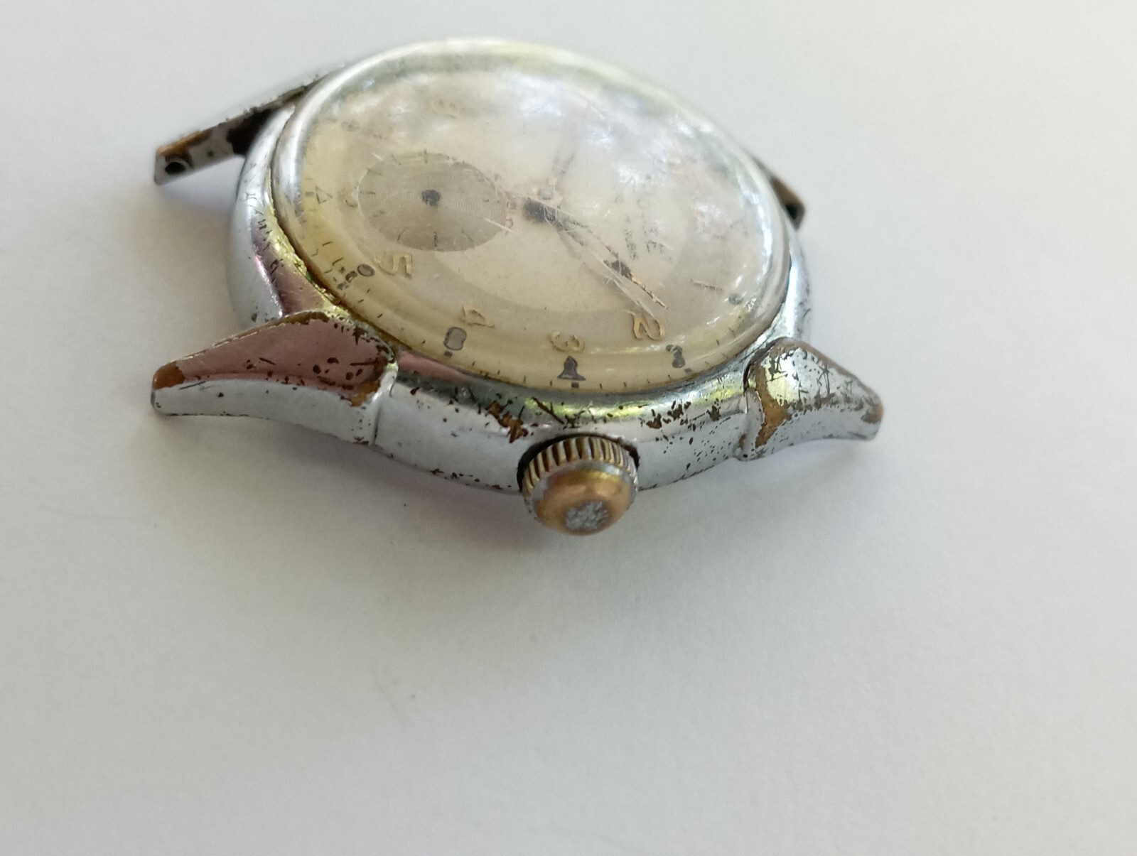 VINTAGE SWISS WWII MILITARY BOUEE ANCRE cal. Cupillard 233 from 1935 watch 40’s