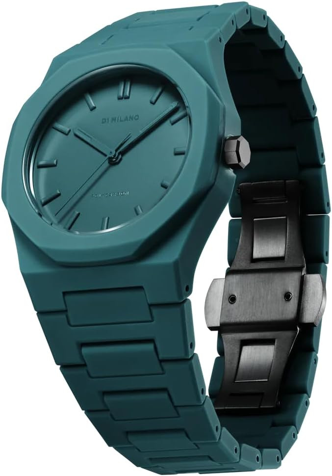 [D1 MILANO] Watch PCBU02 Polycarbonate Teal 37mm