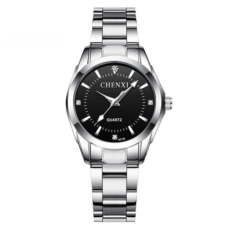 CHENXI 021B Women’s Watch Simple Design Luxury Stainless Steel Women Quartz Wris