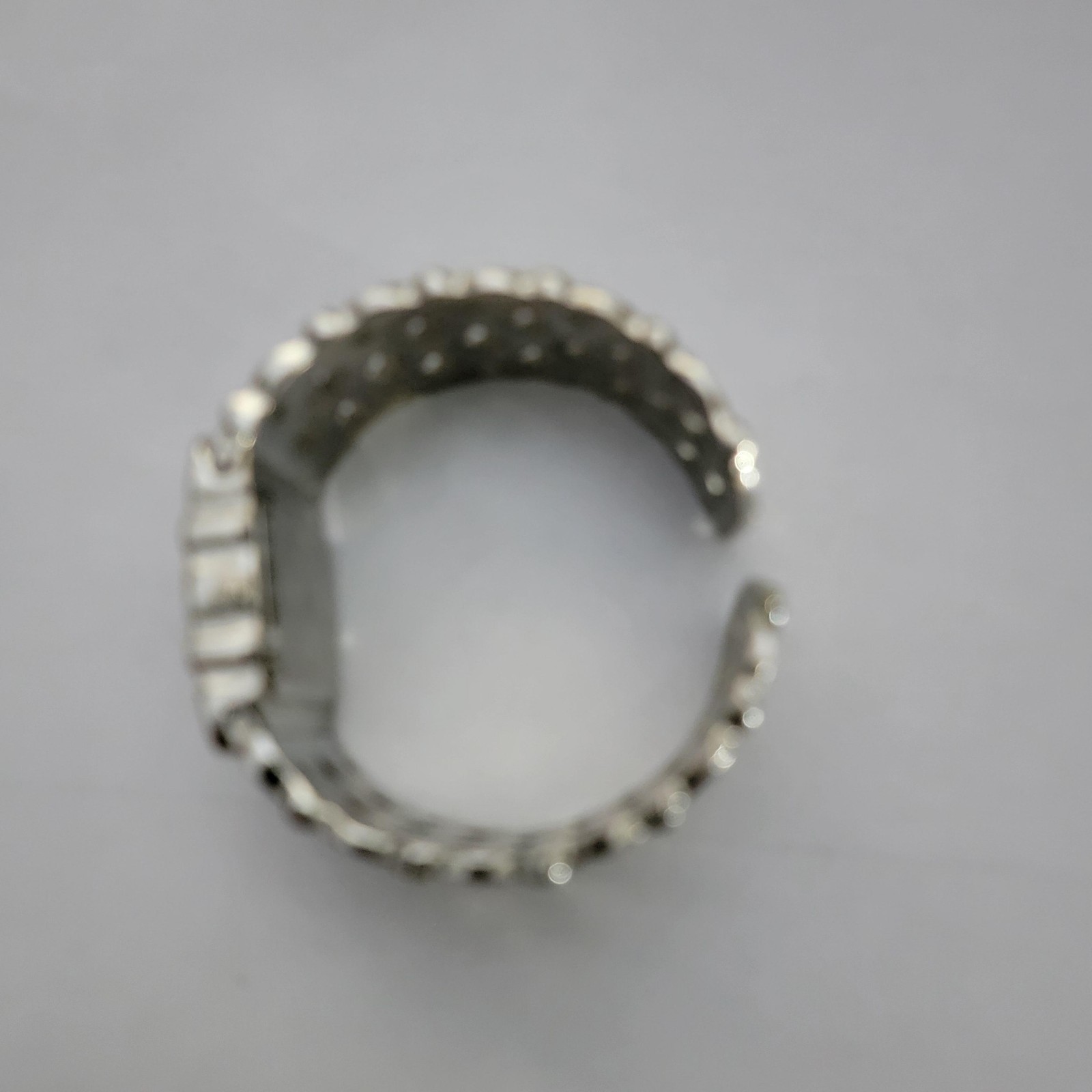 Massini Womens Watch Silver Case White Mother-of-Pearl Dial Bracelet Quartz