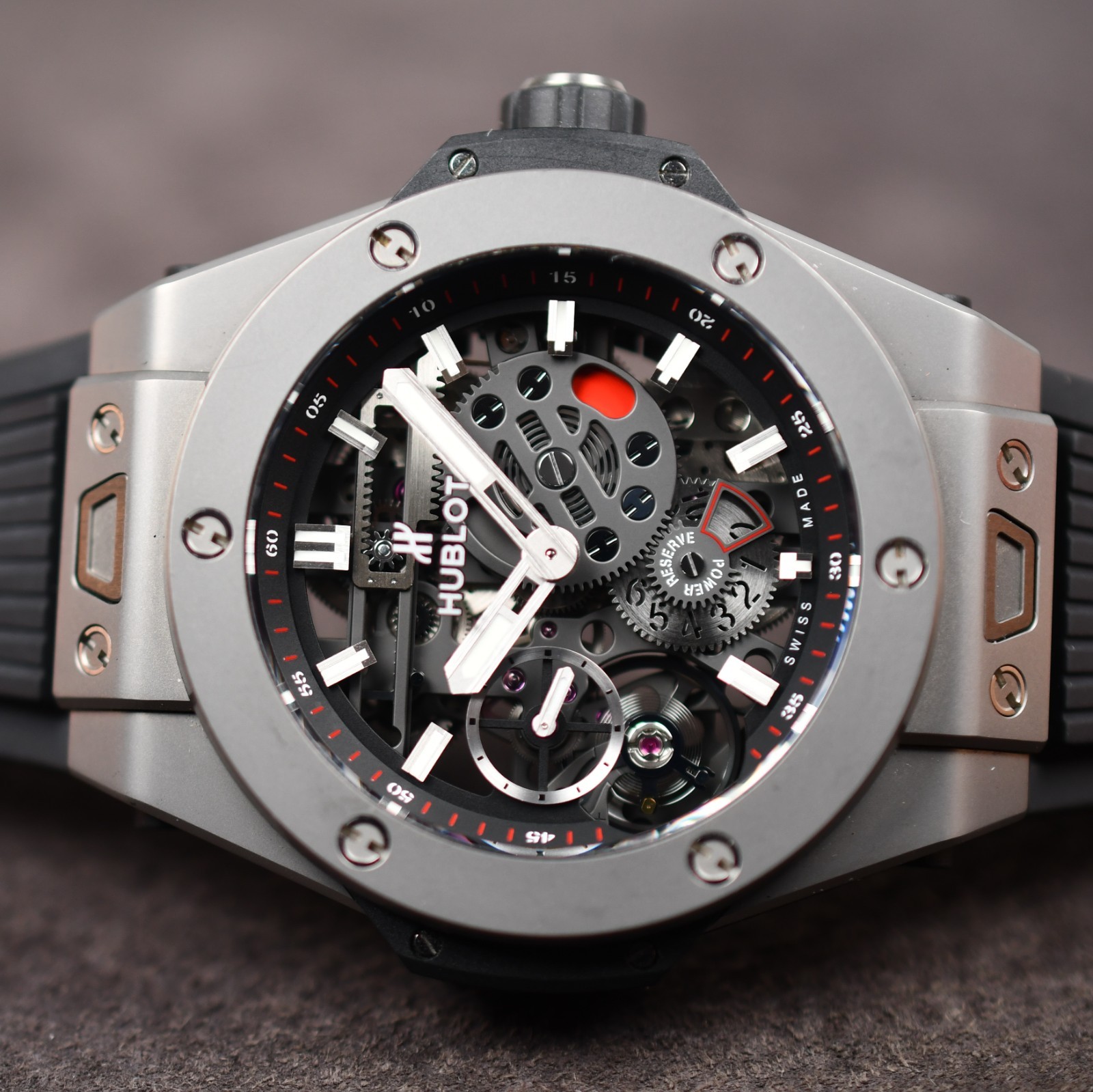 Hublot Big Bang Meca 10 414.NI.1123.RX 2019 45mm Retail $25,200 Full Set Manual