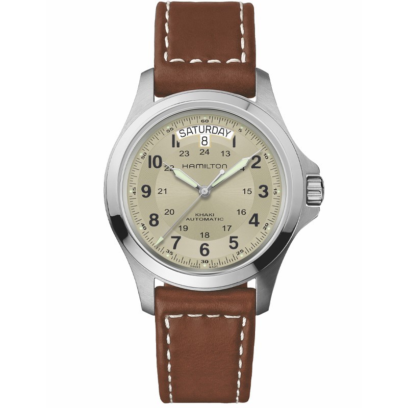 Hamilton Khaki Field King Auto 40mm Beige Dial Men’s Watch H64455523