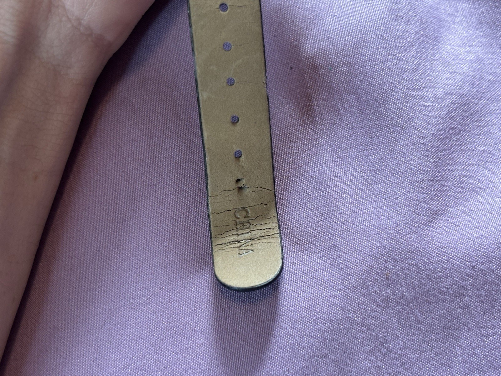Massini Ladies Wristwatch C246-03 Japan Quartz Untested As Is Needs Battery
