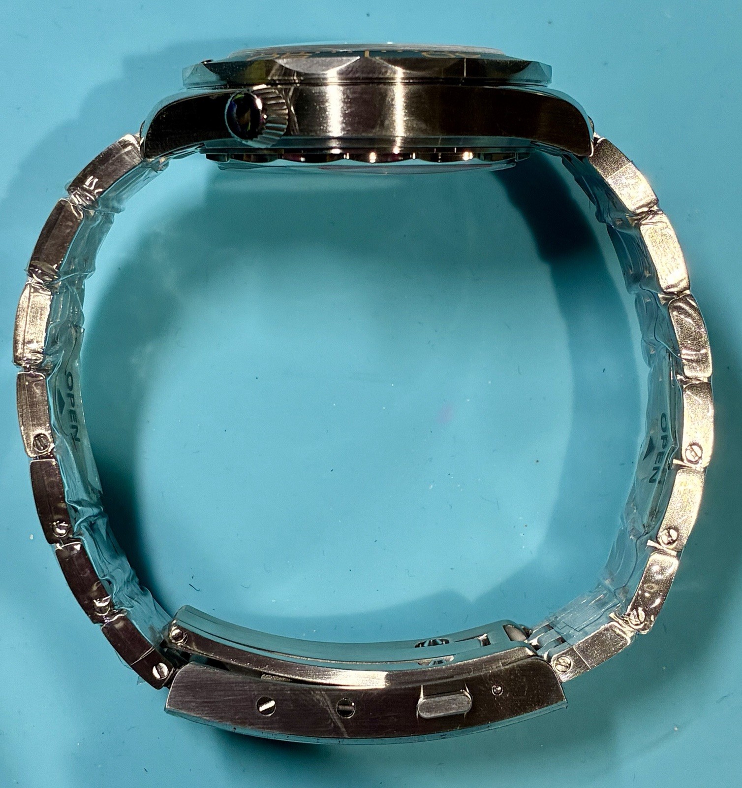 WATCHDIVES 007 39MM DIVE WATCH NO TIME TO DIE AUTO STAINLESS SAPPHIRE PATINA NEW