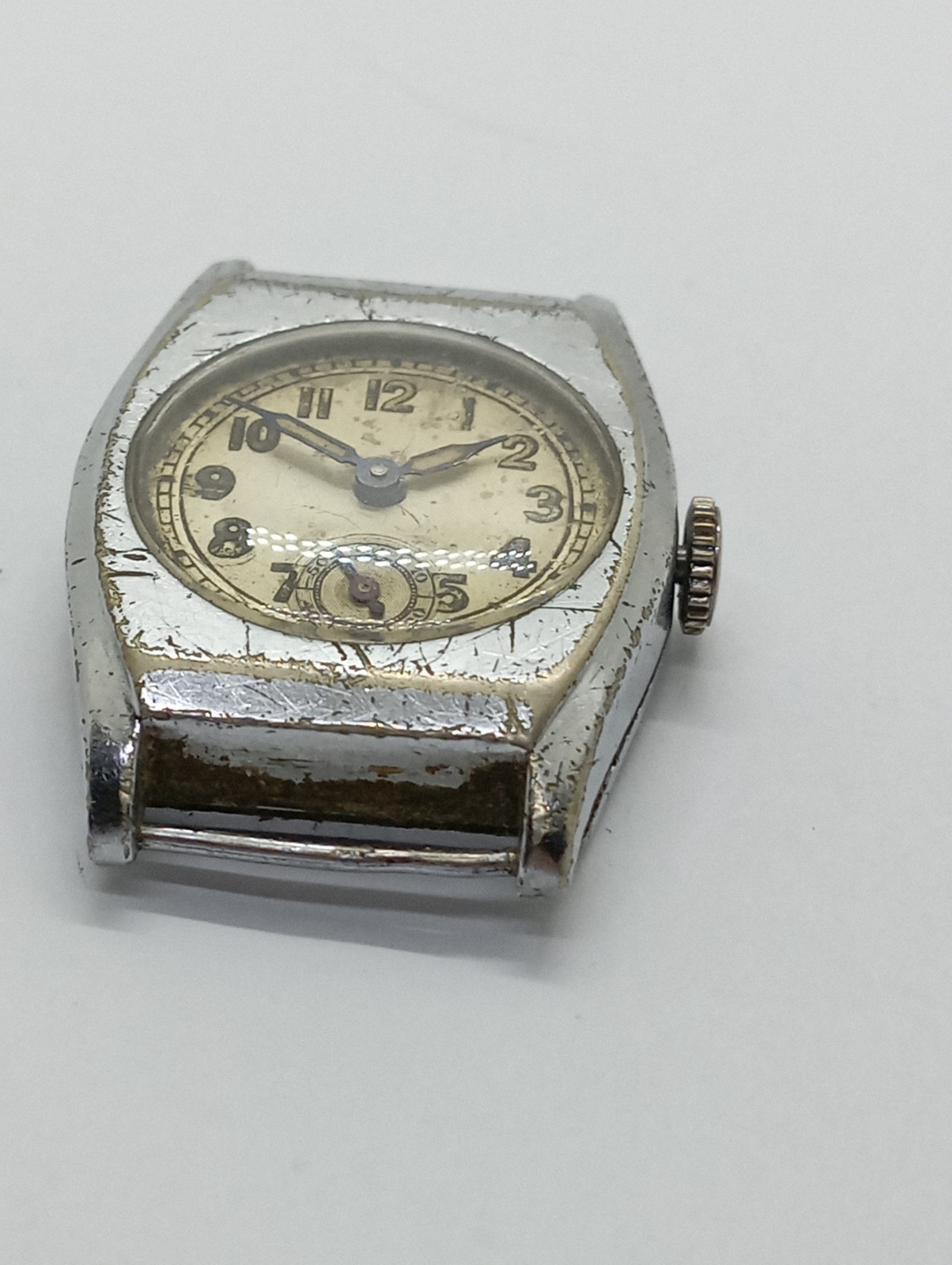Vintage Tank Watch Cal. Cupillard 233 From 1920’s Military Working Very Well