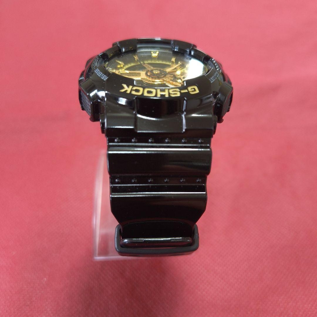 CASIO G-SHOCK GA-110GB Black Gold Watch ① 【USED】