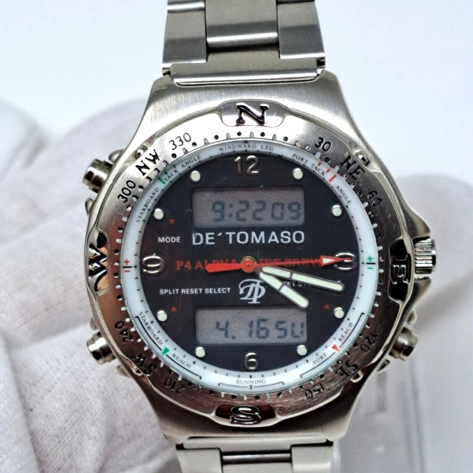 DE ‘TOMASO F4 ALPHA JET CREW Watch Chronograph Pilot Aviation Special Edition