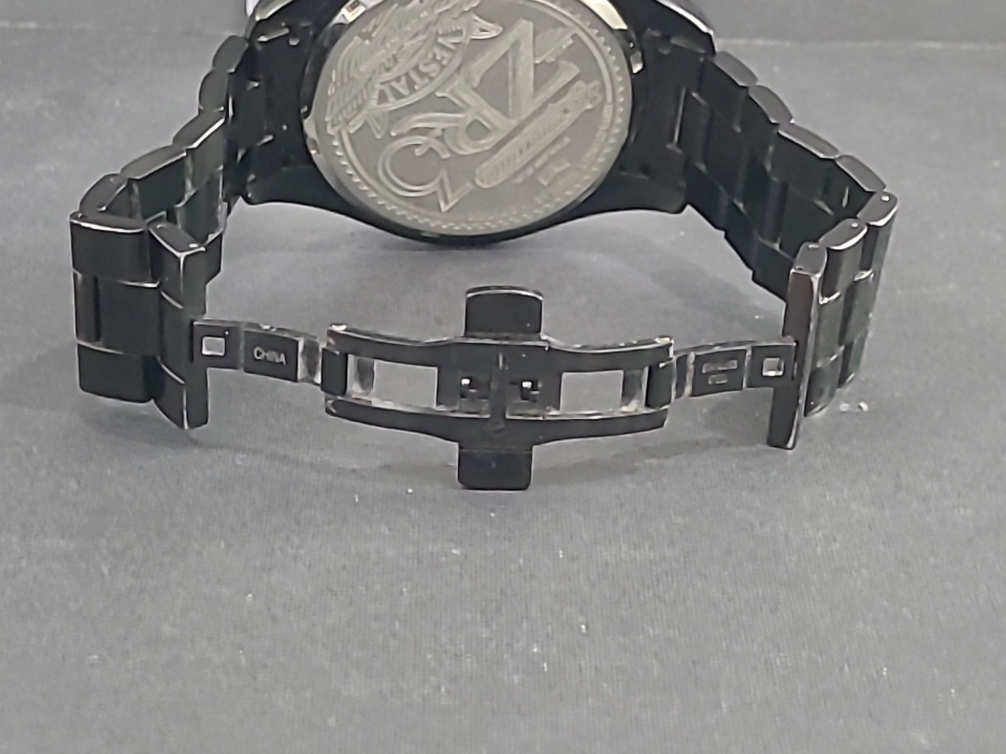 Vestal Adult Men’s ZR3 Chronograph Watch Brushed Black/Black ZR3018