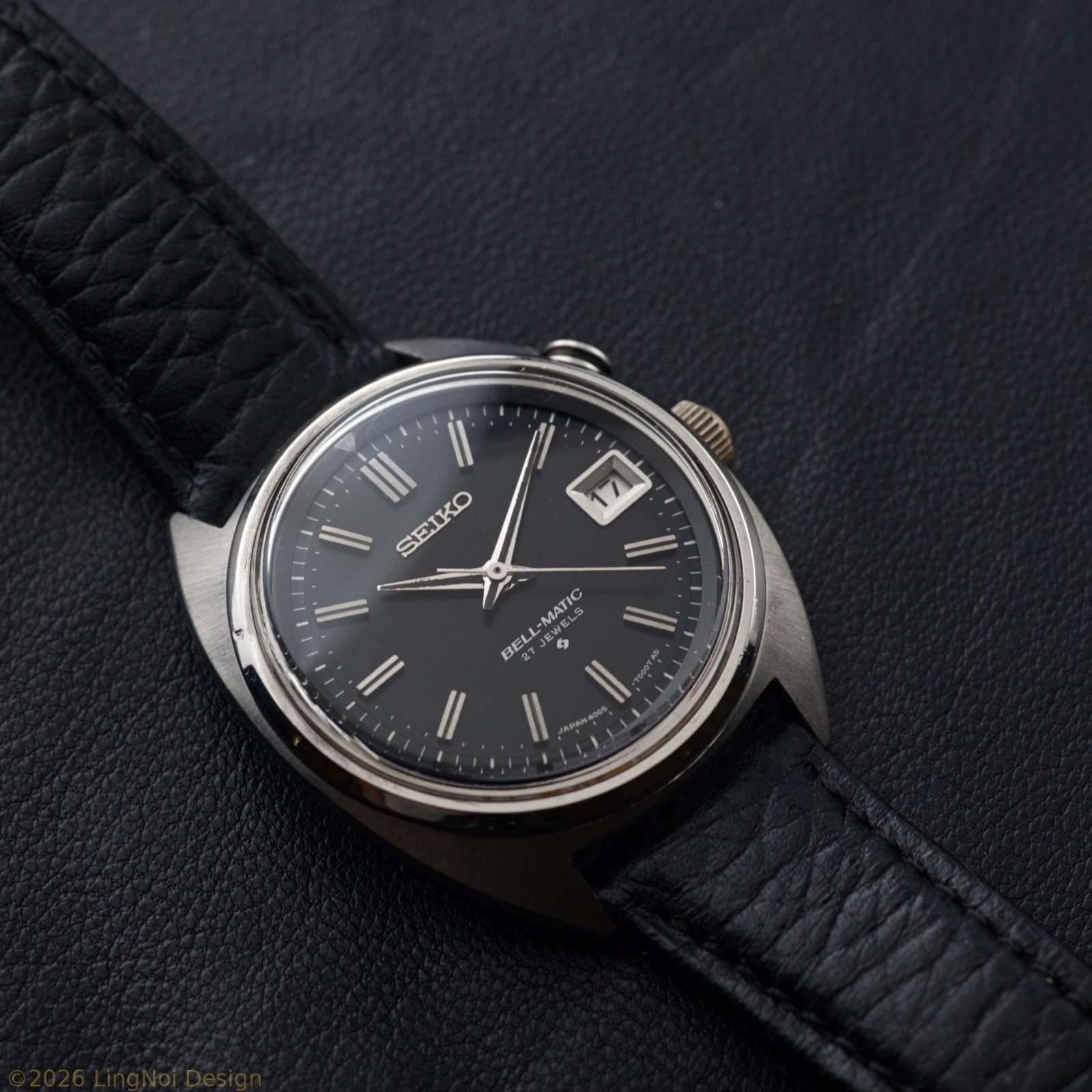 Seiko Bell-Matic 4005-7000 | Scarce Date-Only Edition | Serviced