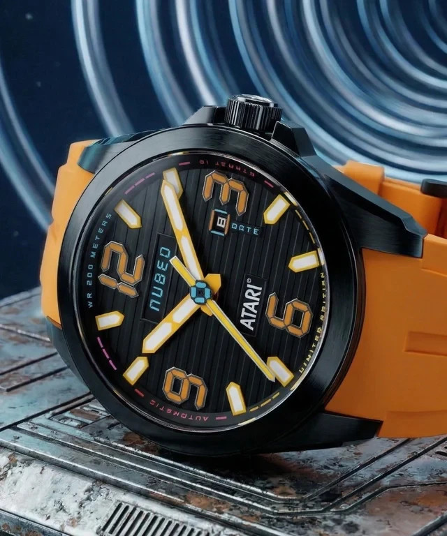 NUBEO TORRENT AUTOMATIC ATARI RAINBOW LIMITED EDITION Orange Curve NB-6121-05