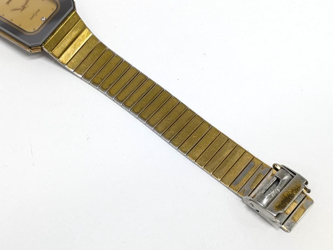 Rado Diastar Quartz Diamond Grey Ladies Wristwatch Japan 0713528