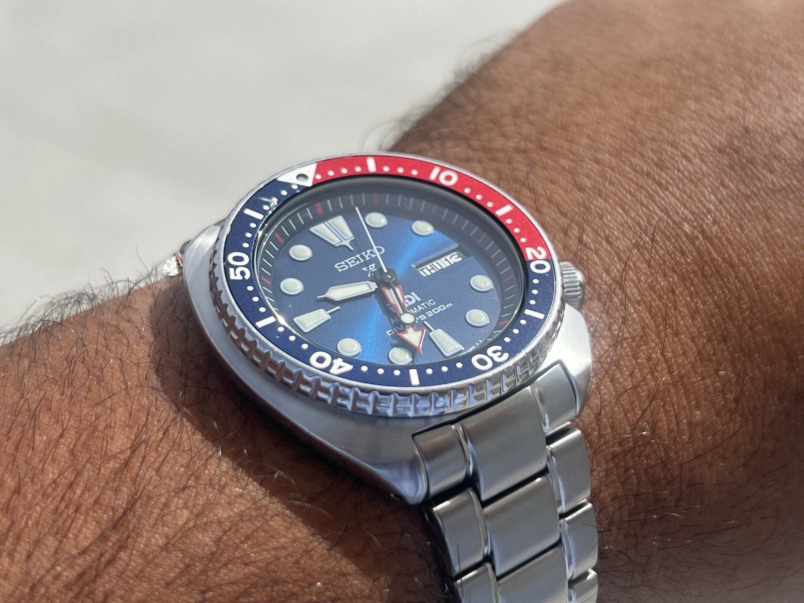 Seiko Prospex Turtle PADI SRPA21 Special Edition Automatic Diver 200m + Strap