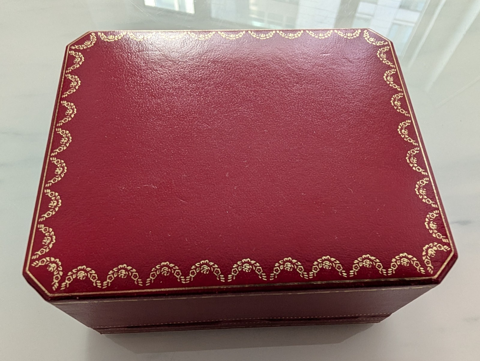 Cartier Must De Cartier Ronde 1810 1 18K Gold Silver 33mm Quartz Watch Box Paper