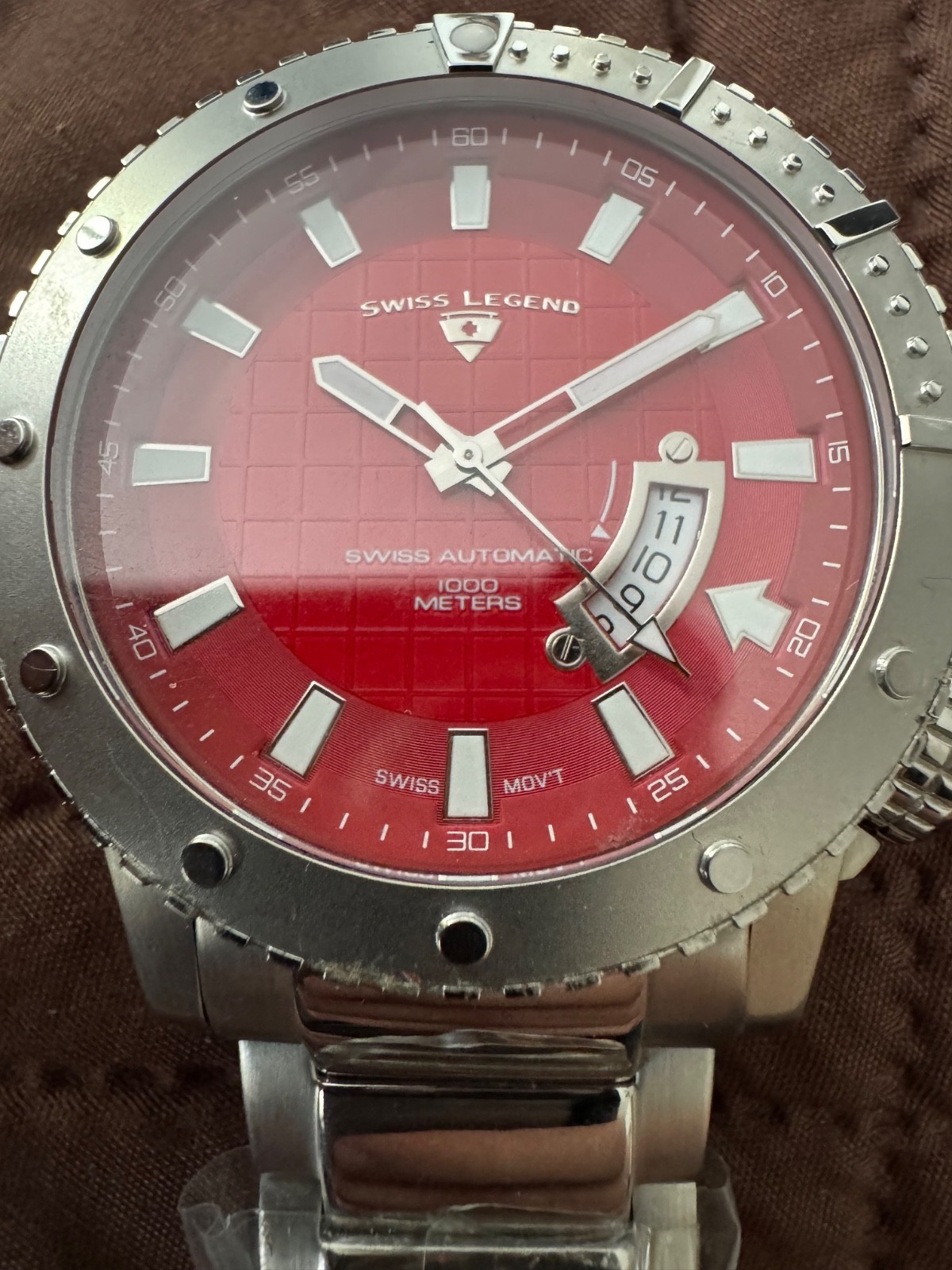 Swiss Legend Men’s Swiss Auto ETA 46mm with box