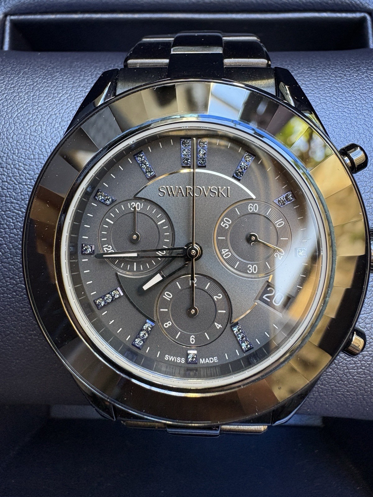 Swarovski Octea Lux Sports Watch Blue *PLEASE SEE DESCRIPTION*