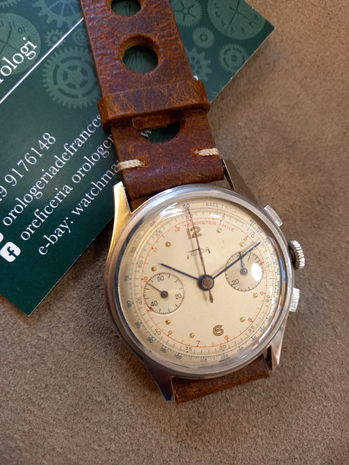 Venus 175 Telda Chronograph 1950s/60s