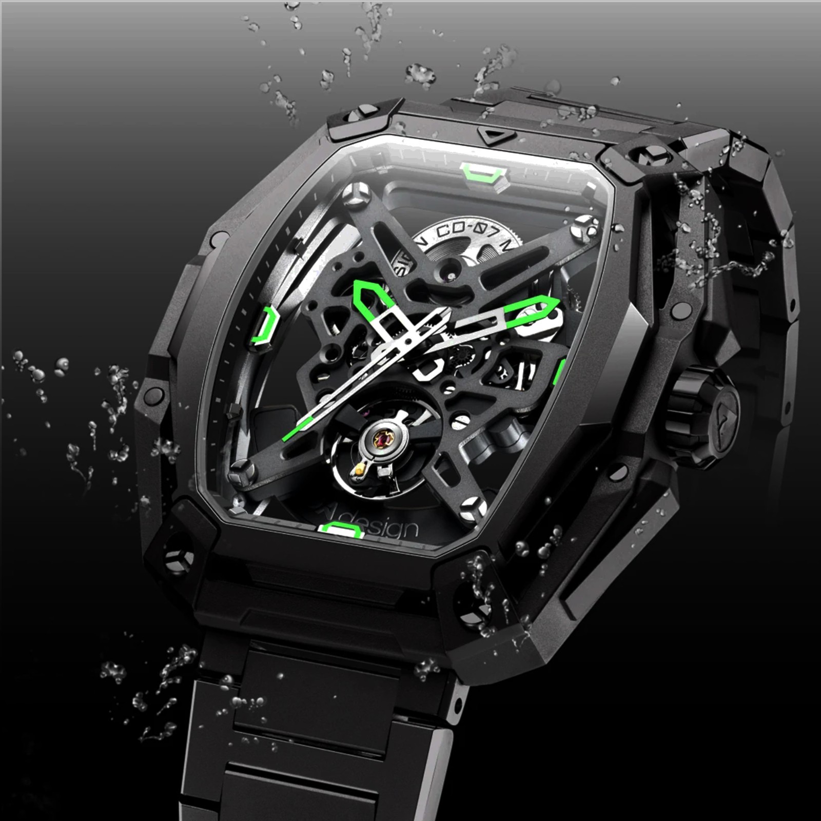 CIGA Design Hunter Automatic Skeleton Watch | Official Authorized Fast Shipping