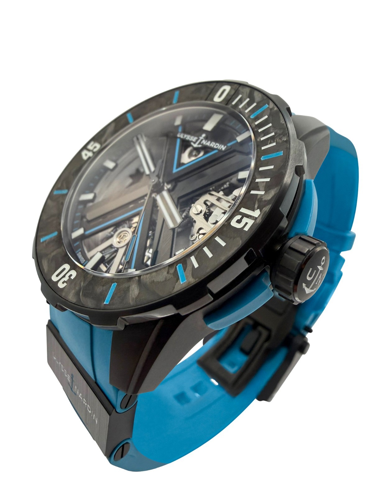 Ulysse Nardin Diver X Skeleton Azure 3723-170-2B/3A