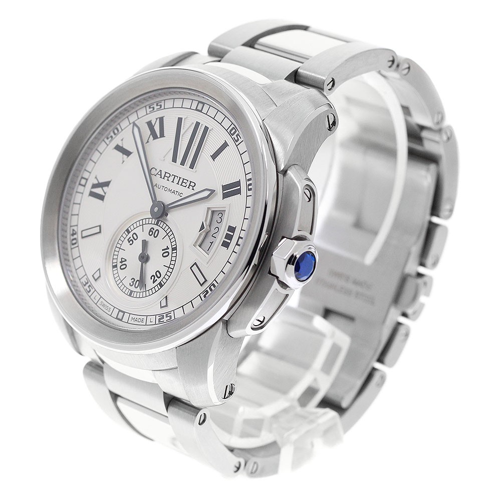 CARTIER Calibre de Cartier W7100015 Silver Dial Automatic Men’s Watch_965057
