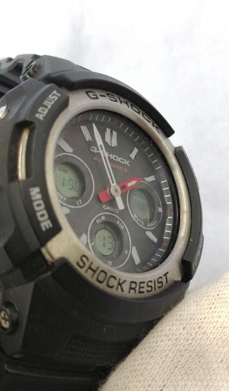 Casio G-Shock AWG-M100 Solar Rubber Band Unisex Watch | 1-Month Guarantee