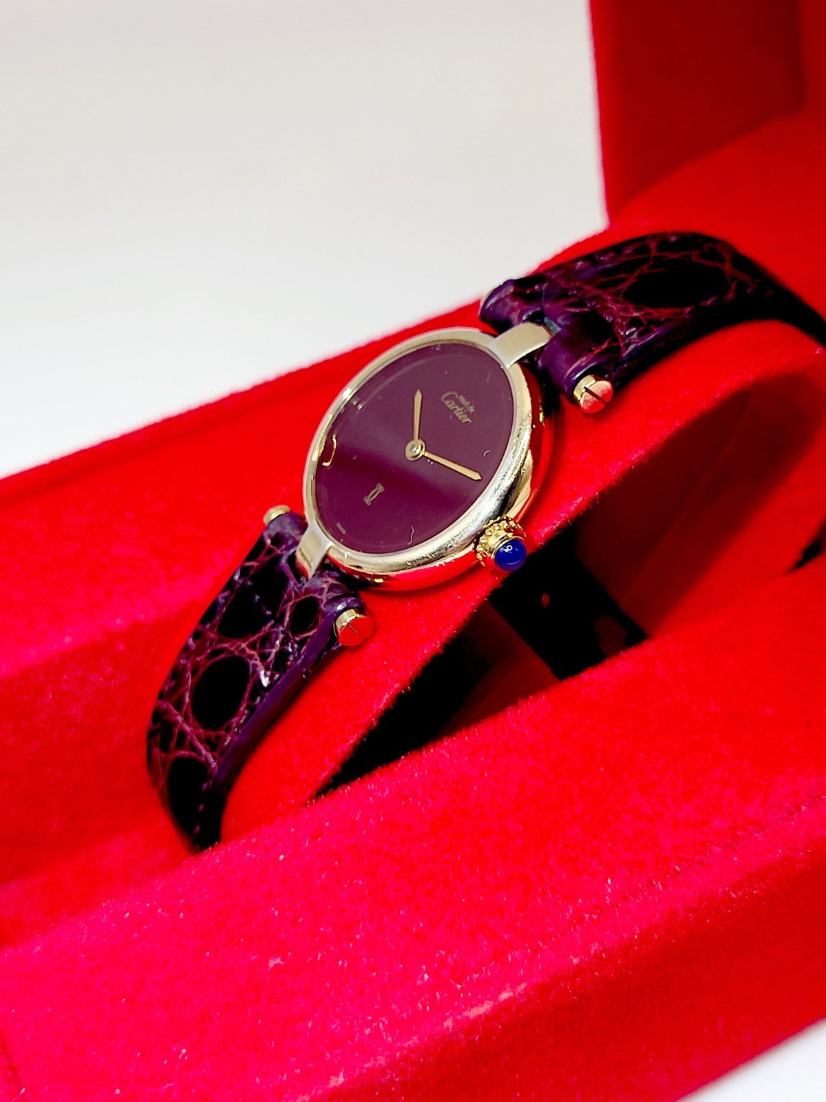 [N.MINT] 24mm Cartier Must de Cartier Swiss Vendome Vermeil Women’s Watch