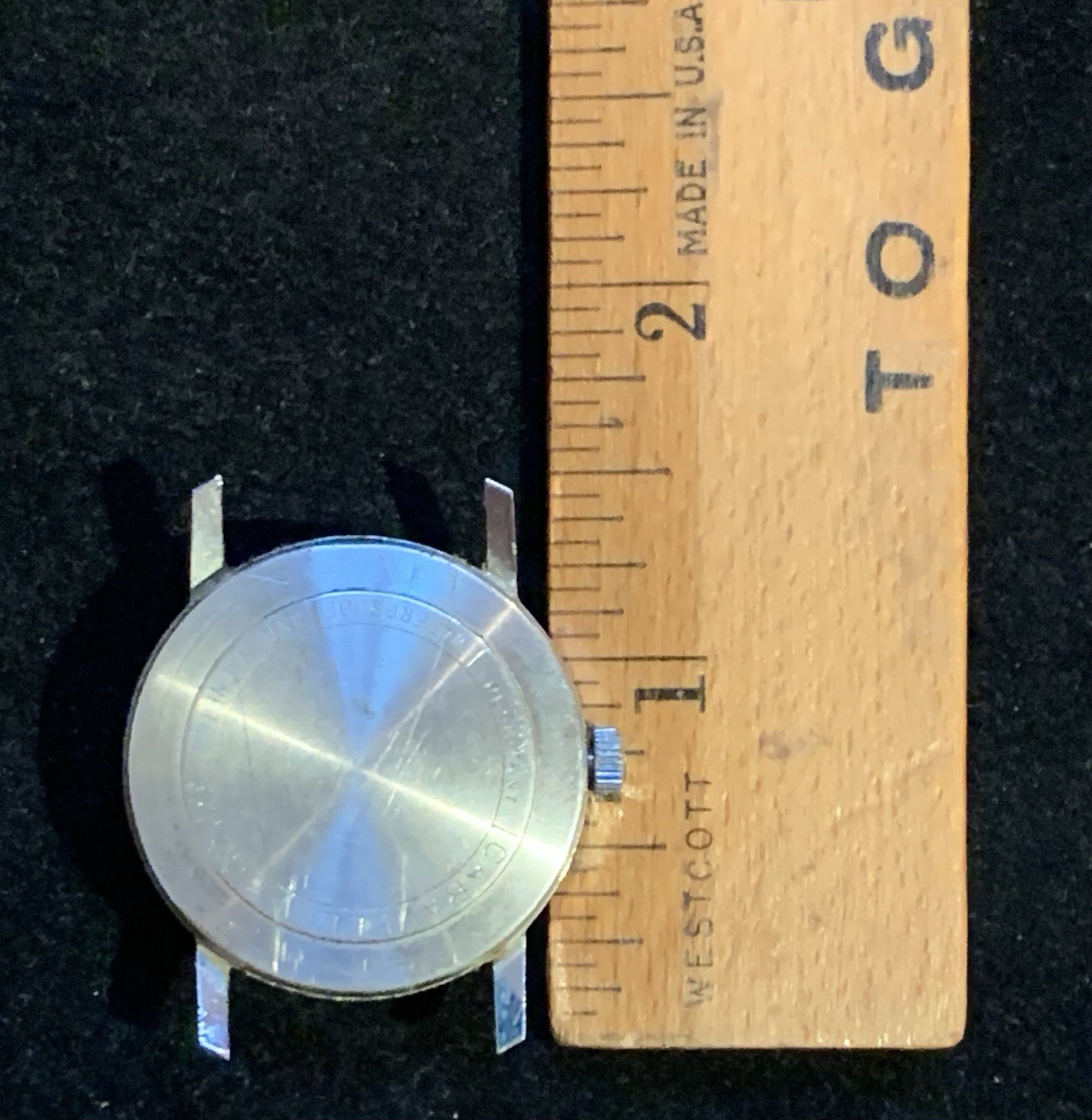 Vintage Caravelle Waterproof Men’s Wristwatch Running