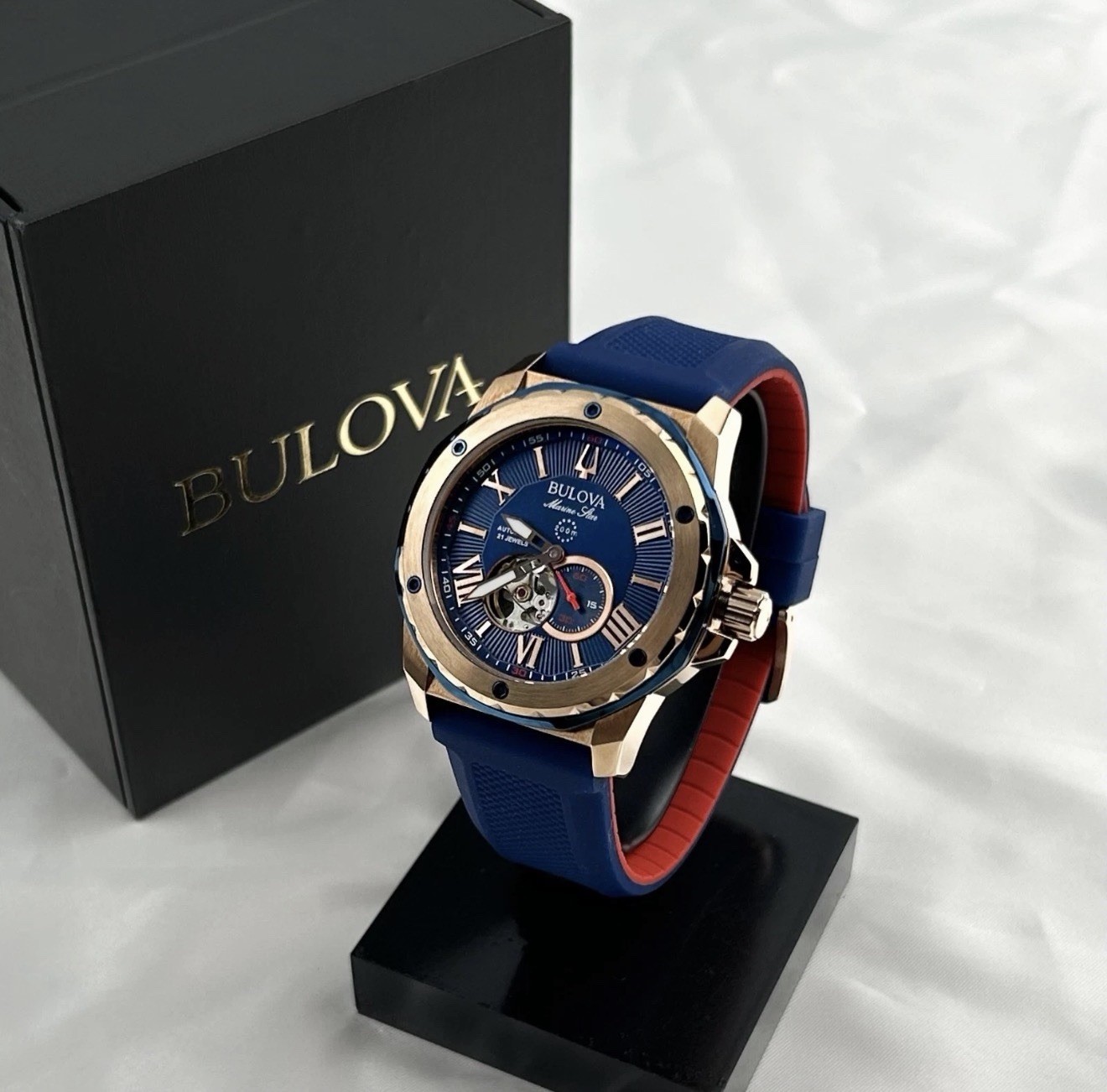 Bulova Marine Star Rose Gold Automatic