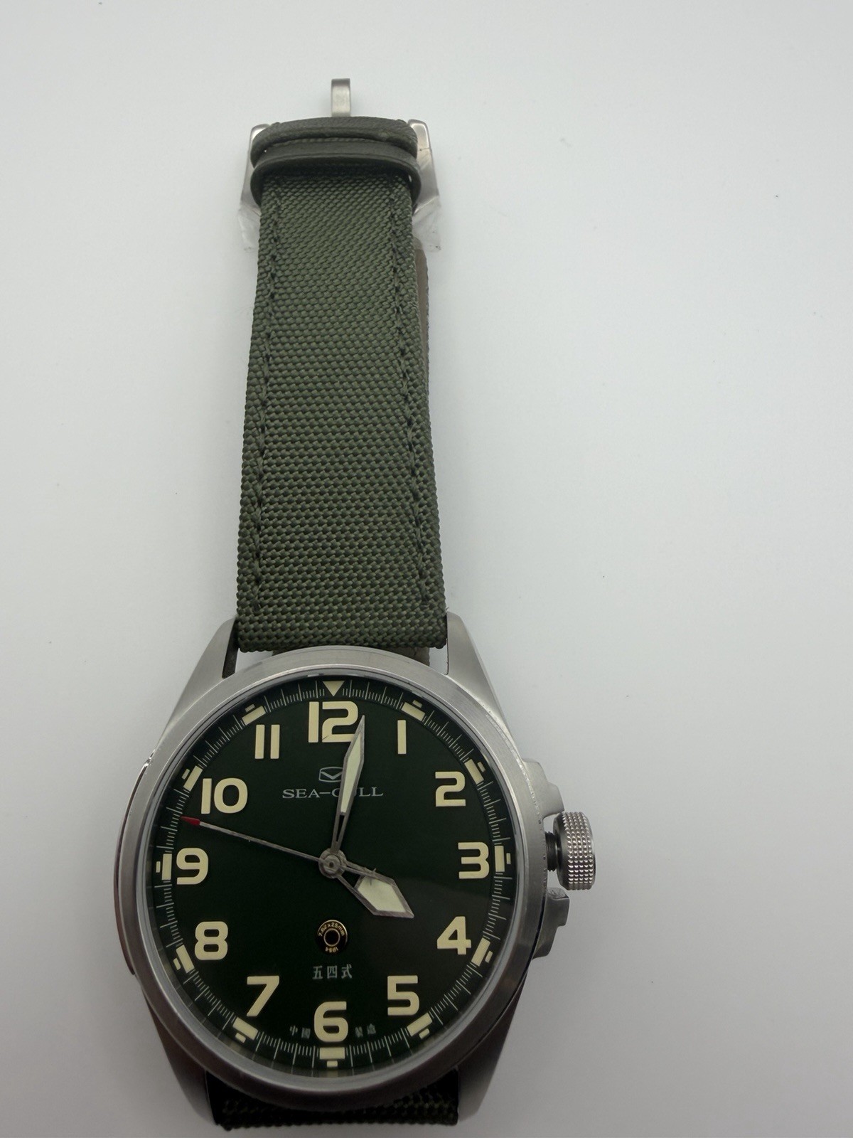 Sea-Gull Type 54 Military Field Watch 43mm Green Dial Automatic ST2500 100M