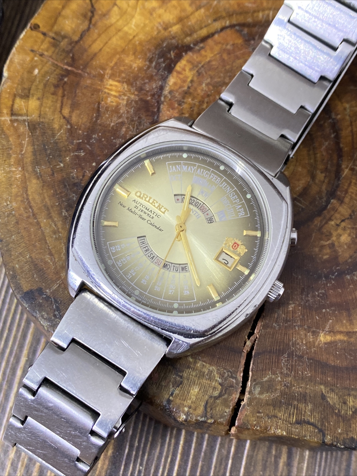Watch Orient College Perpetual Multi Year Calendar Automatic Vintage #3619