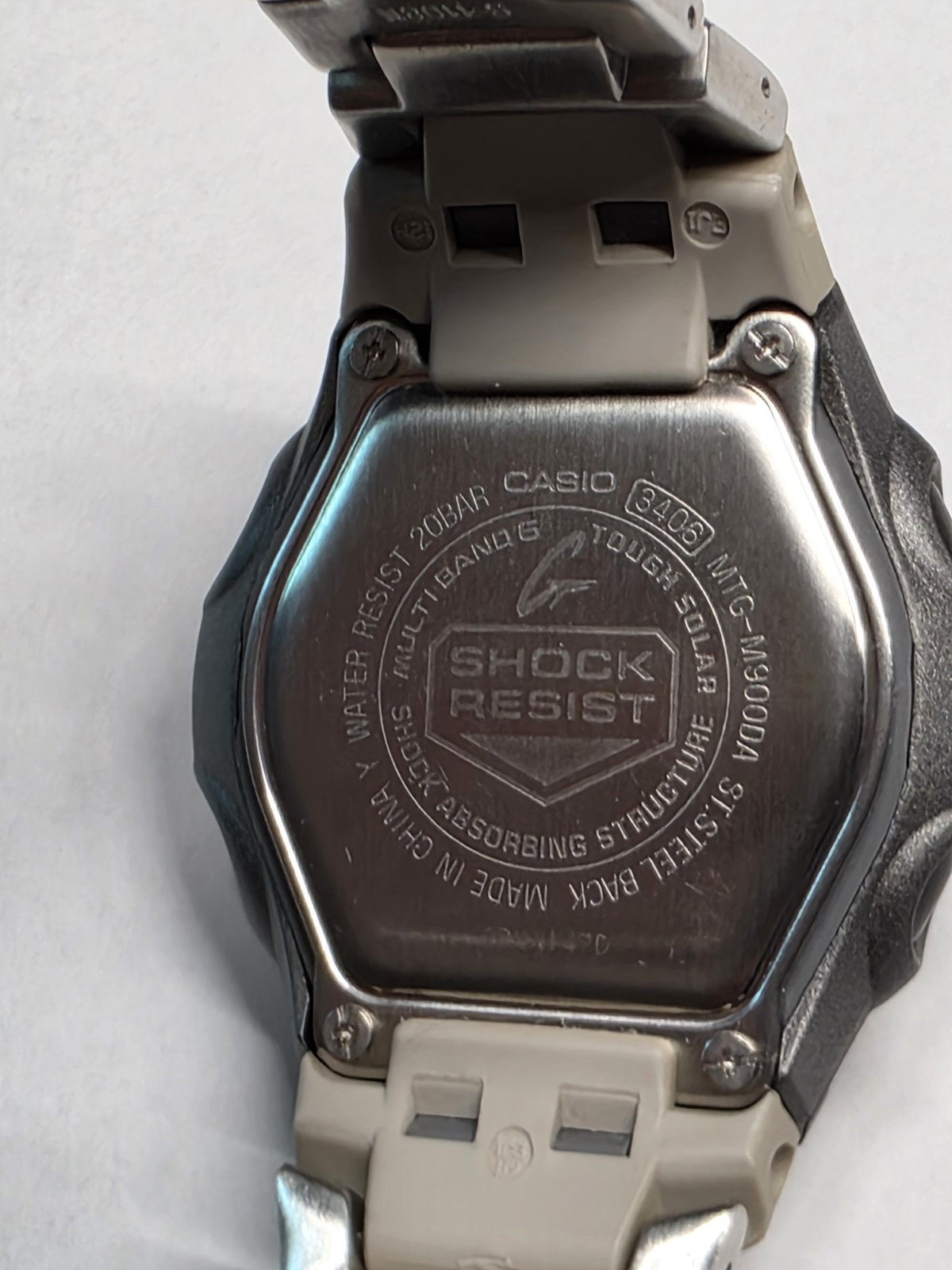 Casio G-Shock MTGM900DA-8CR 46mm Tough Solar Atomic 200M Digital Watch