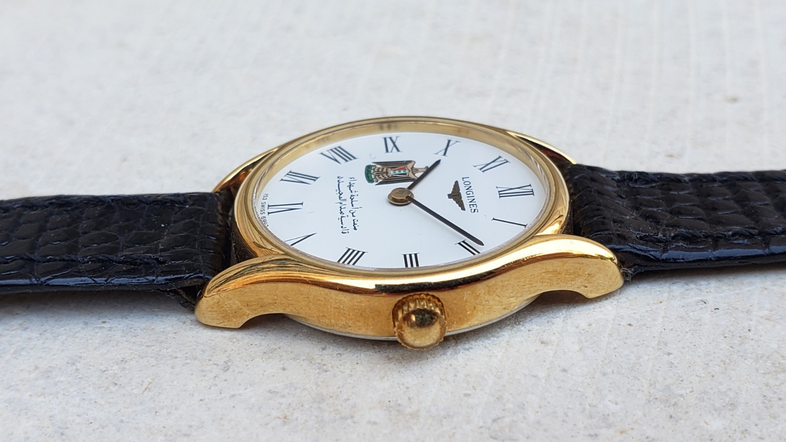 Rare Longines Saddam Hussein Of Iraq 🇮🇶 23mm Ladies Quartz Watch