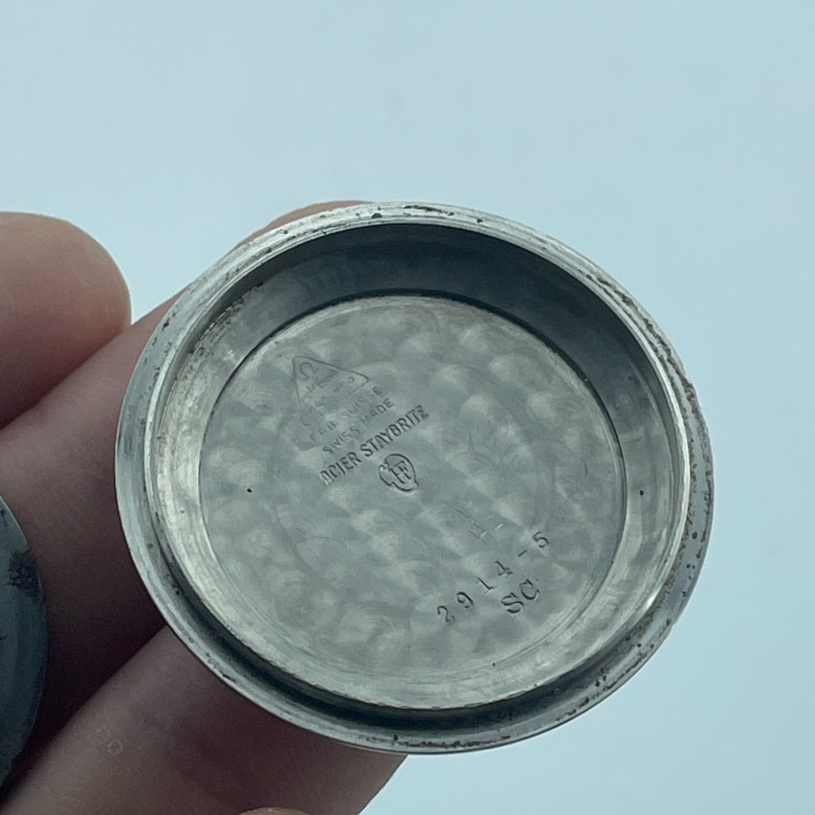 OMEGA RAILMASTER Ref 2914-5 Lollipop Manual wind 285 mov from 59 series 17 Mill