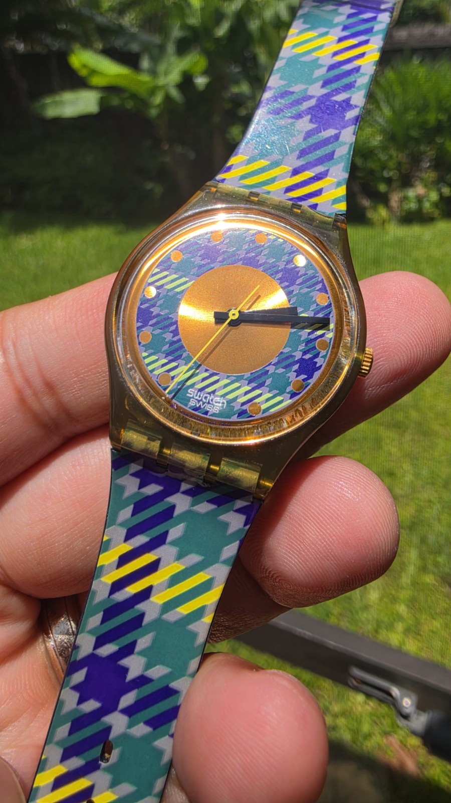 Swatch 1991 Tailleur GM109 Standard 34mm Watch Swiss Working