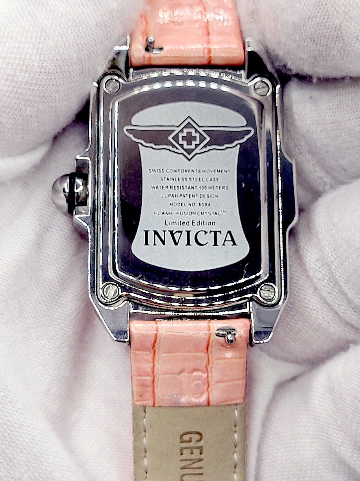 Rare [N. MINT] 27mm Invicta LIMITED ED. Swiss Movement Women’s Diamonds Watch