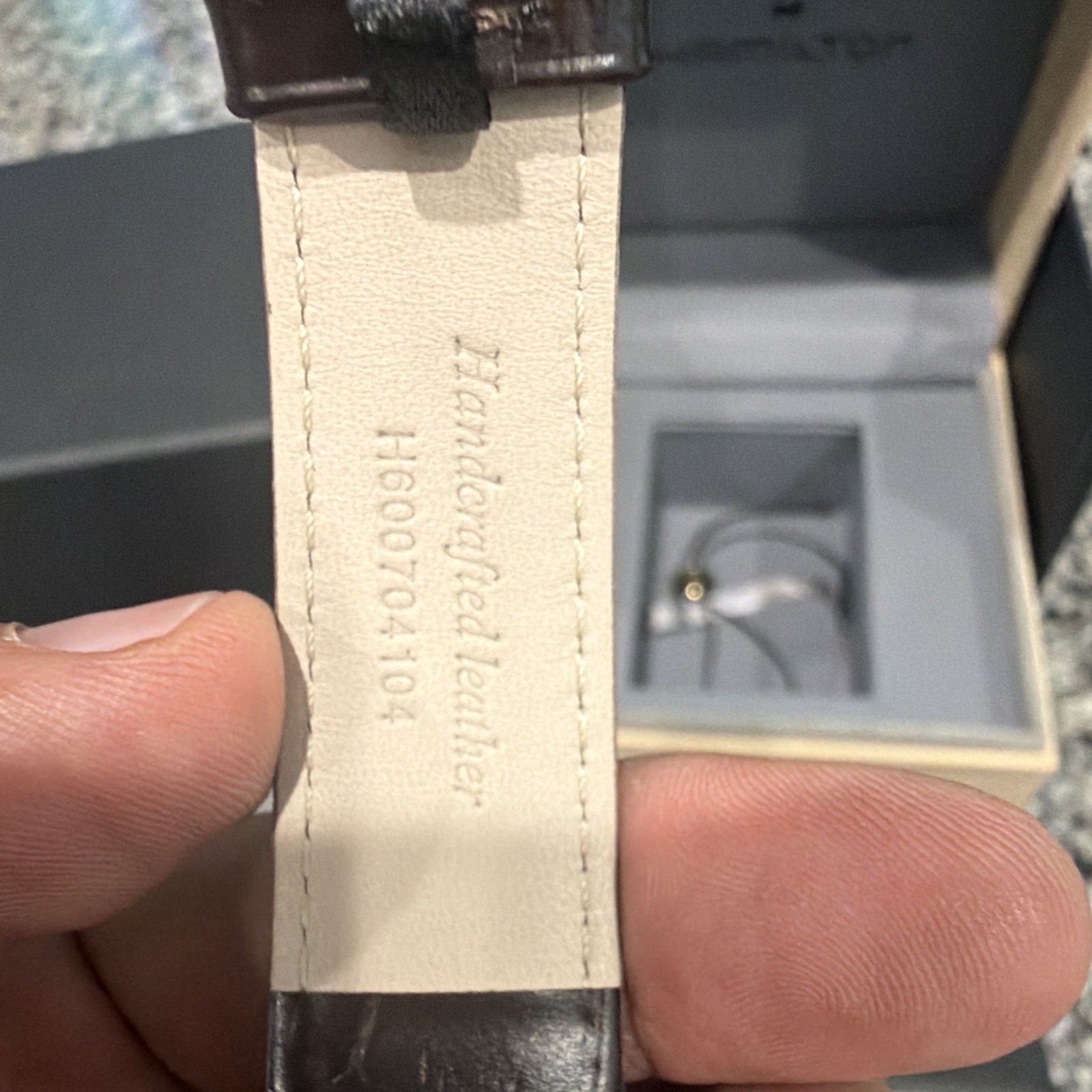 Hamilton Khaki Automatic Day-Date 40mm Silver Dial Brown Leather Strap Box