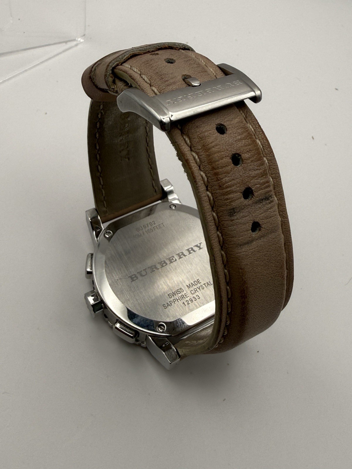 Burberry The City BU9702 Chronograph Leather Strap Quartz