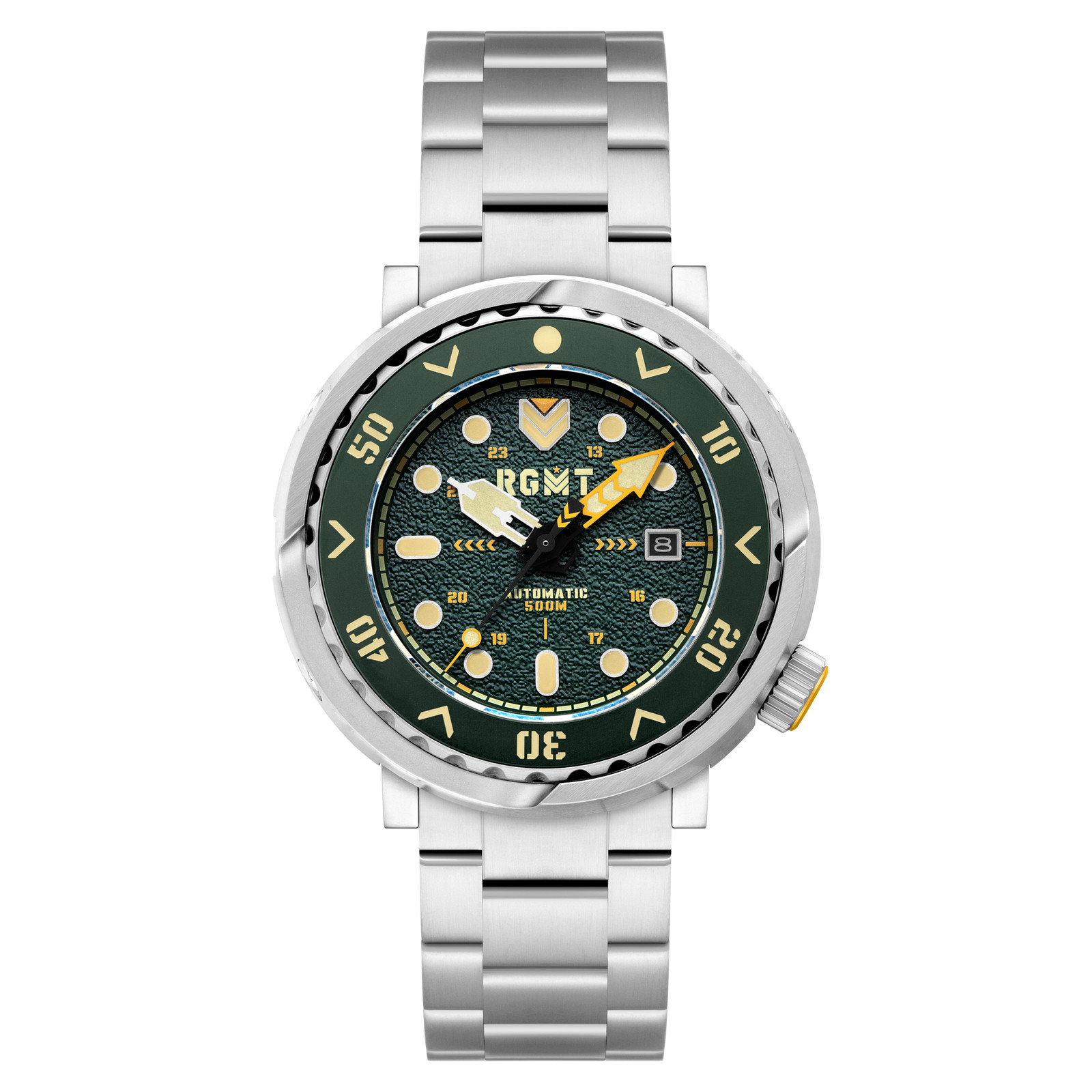 Zumwalt Automatic Green Dial / Stainless Steel Bracelet Green Dial Wristwatch RG