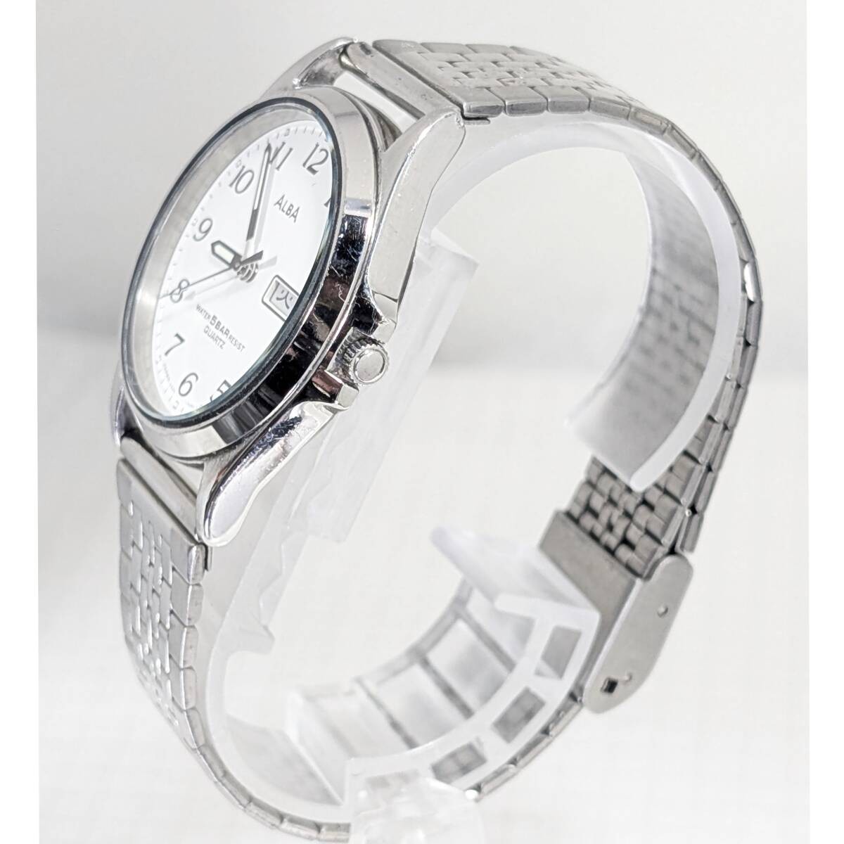 Seiko ALBA men’s battery and strap replaced working F 96