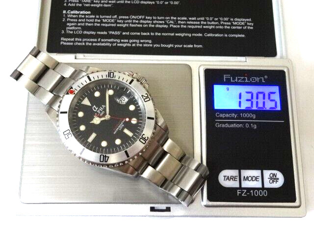 Vintage Retro α ALPHA 1993 Submariner Divers 3 ATM Automatic Watch New Old Stock