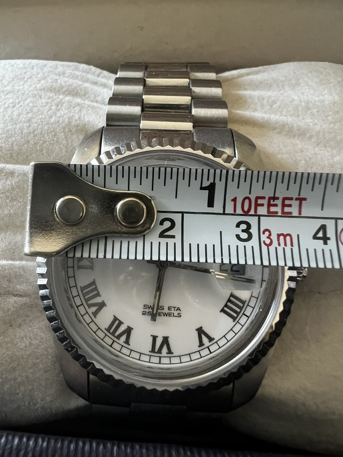 SANDOZ day/date President automatic ETA 2834-2 25Jewels swiss made 1990s