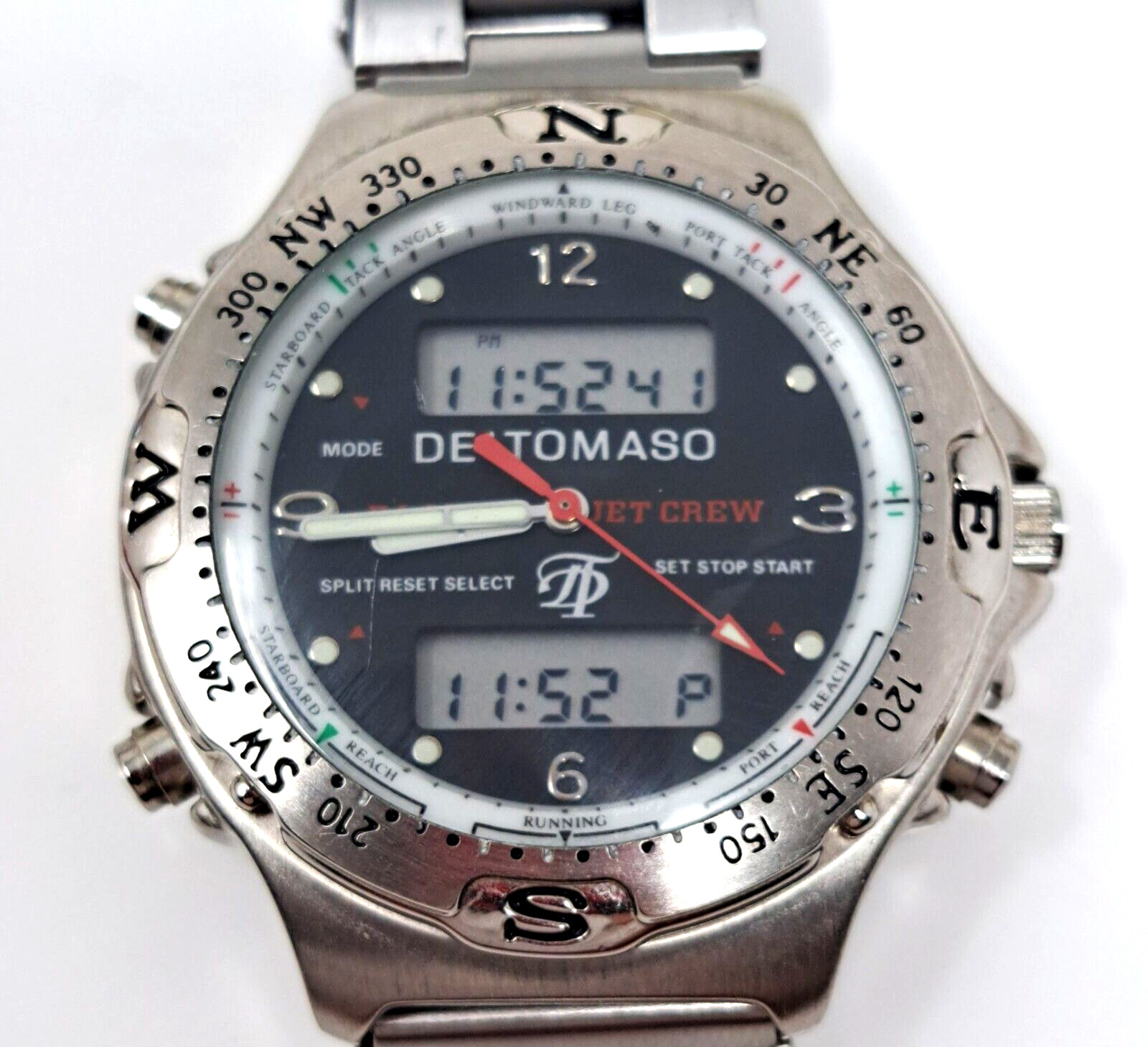 DE ‘TOMASO F4 ALPHA JET CREW Watch Chronograph Pilot Aviation Special Edition