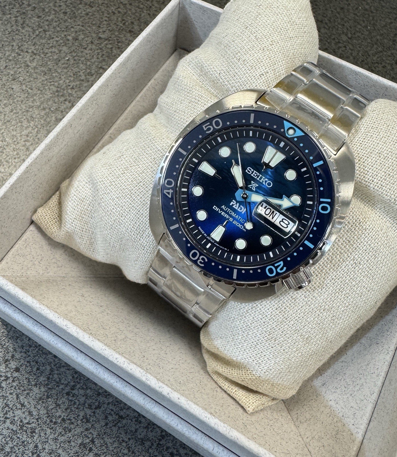Seiko Men’s Prospex Great Blue Limited US Edition Automatic SRPK01 Made In Japan