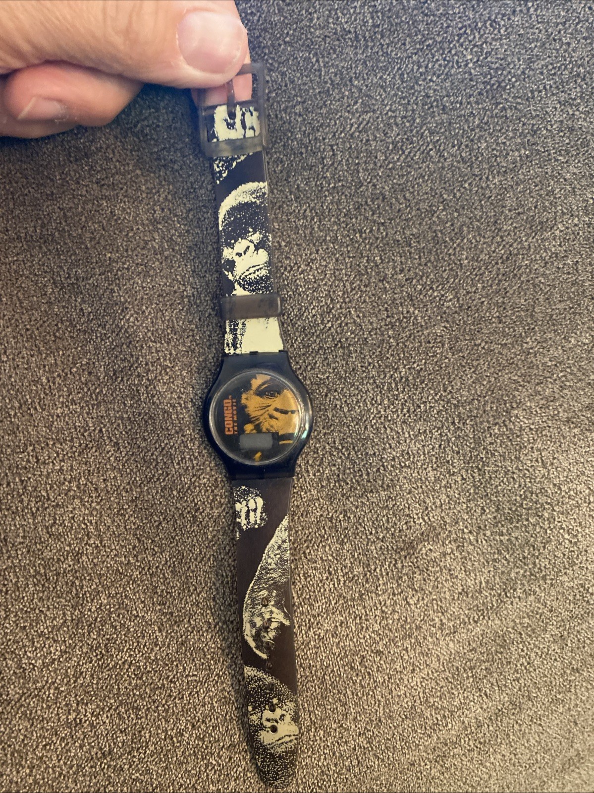 Congo The Movie Amy Gorilla Digital Watch Untested