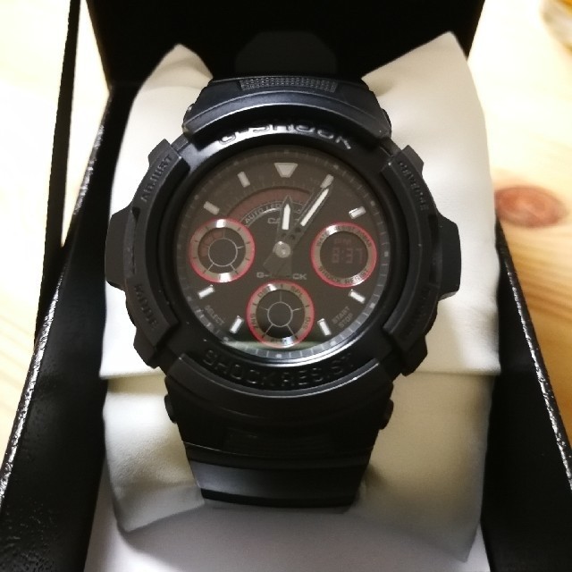 G-Shock Matte Black Red Eye AW 591ML 1AJF No.gs3481