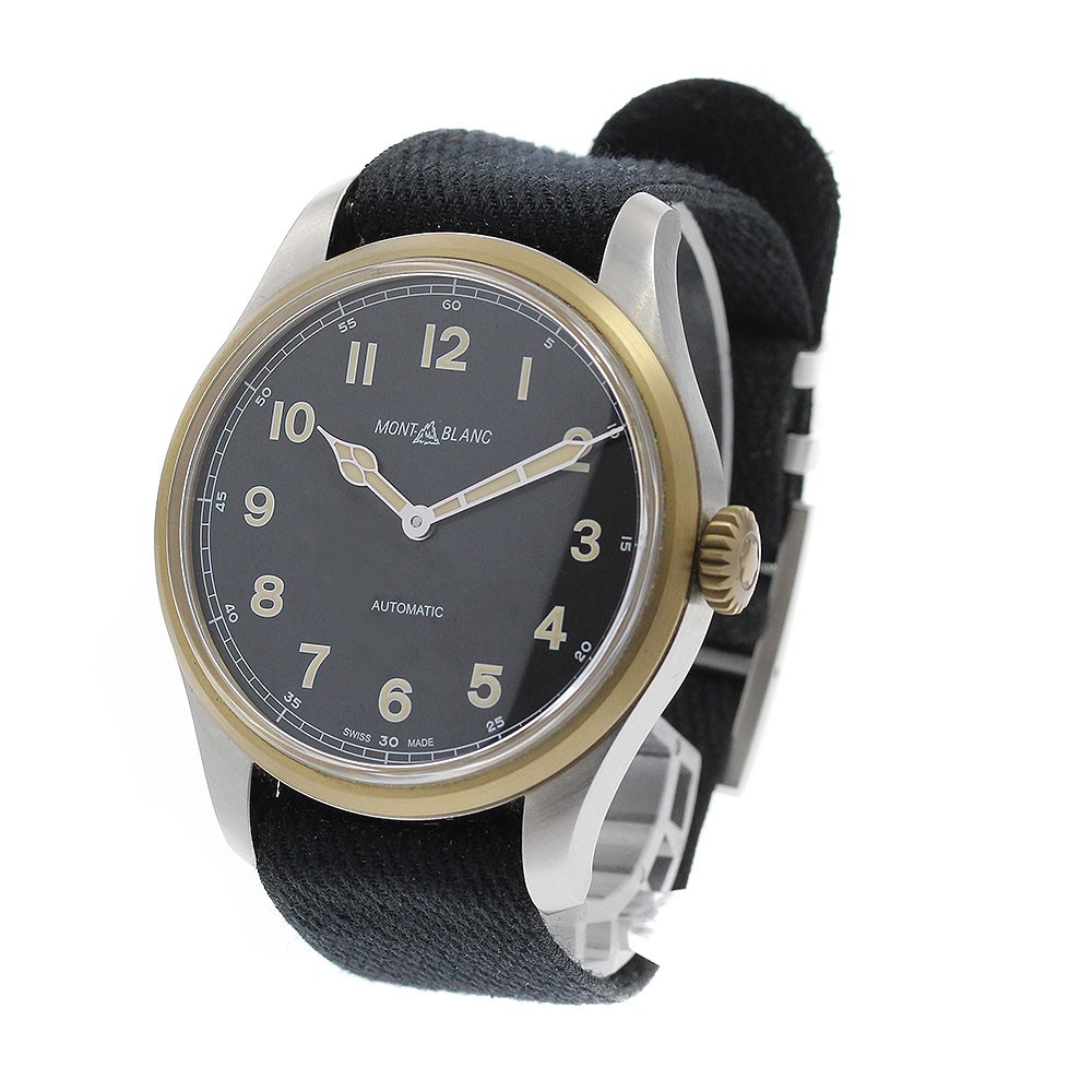 MONTBLANC 1858 116241 black Dial Automatic Men’s Watch_959552