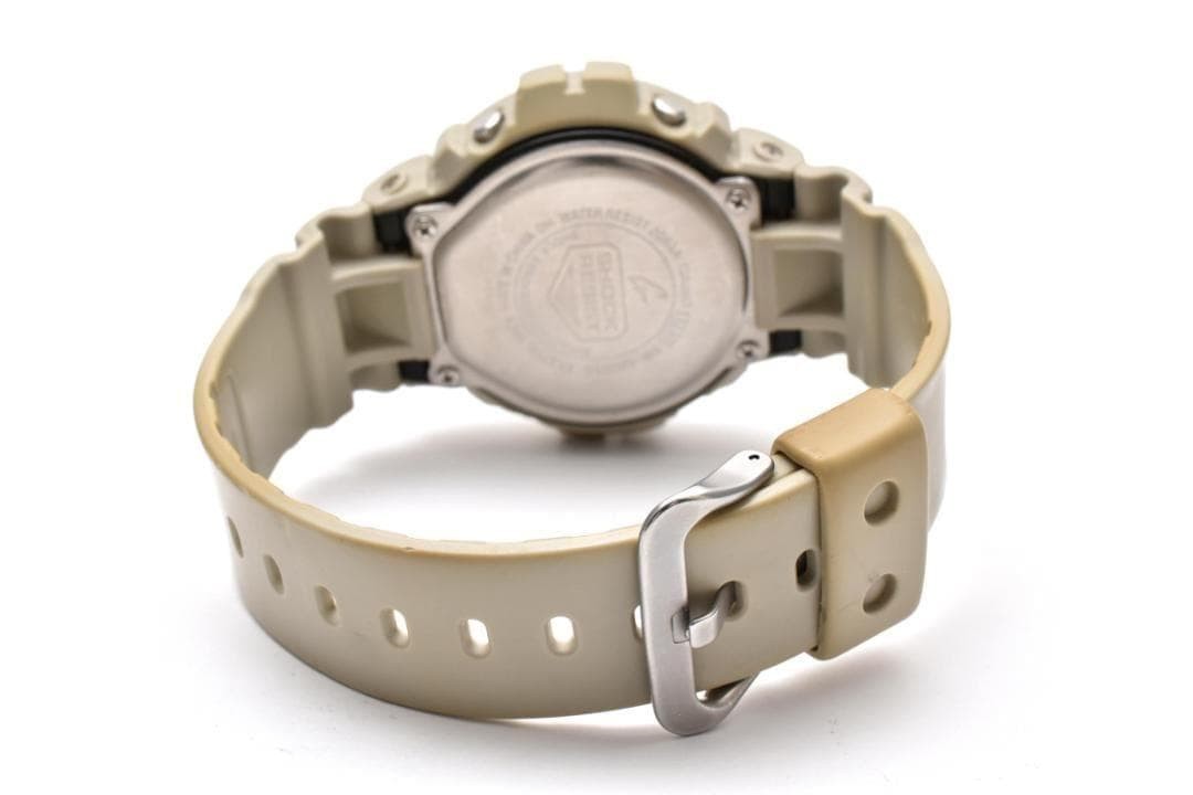 Working condition CASIO G-SHOCK men’s digital watch, sand beige.