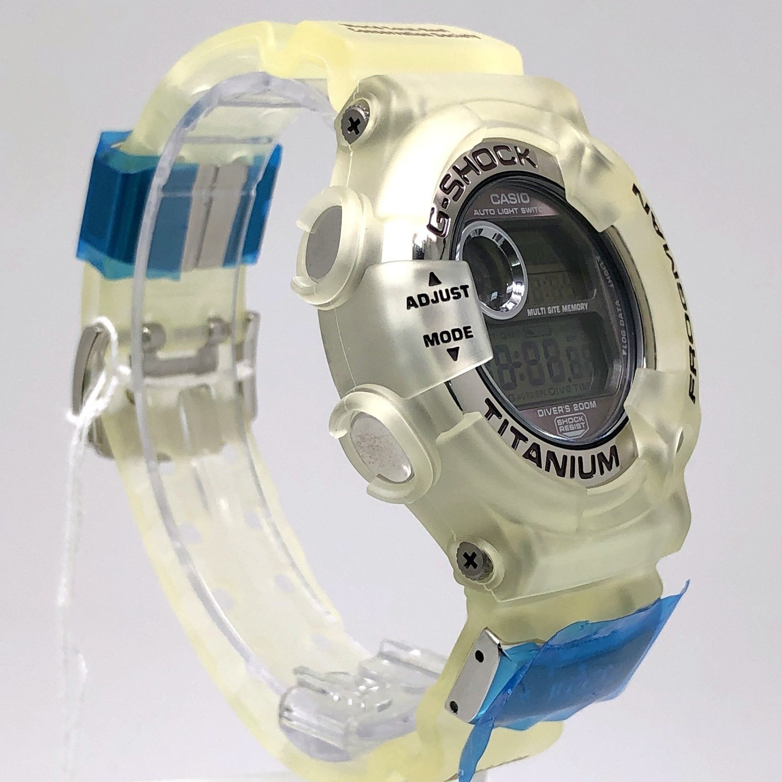 G SHOCK DW 9900WC 5T FROGMAN WCCS Frogman Skeleton Double Manta Brown Black Logo