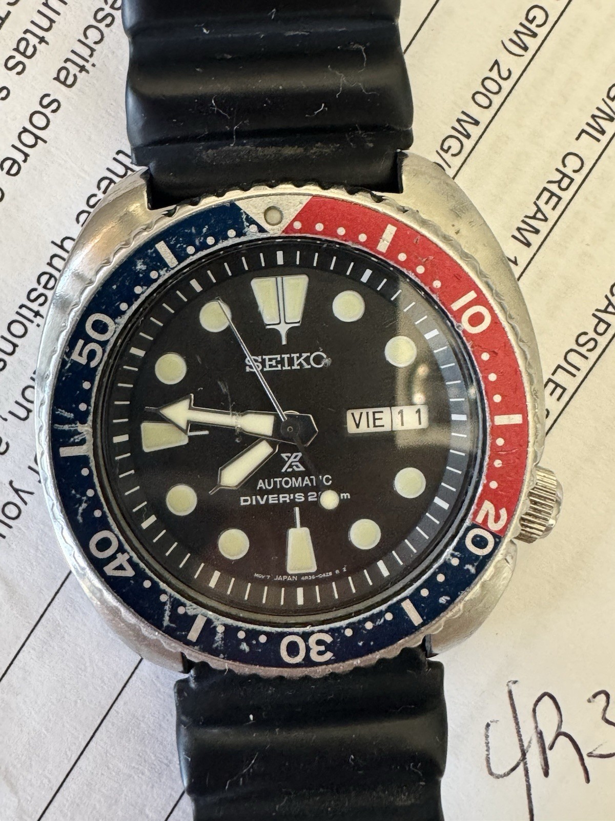 Seiko Prospex SRP779K1 4R36-04Y0 Turtle Pepsi Diver’s Automatic Japan Fair