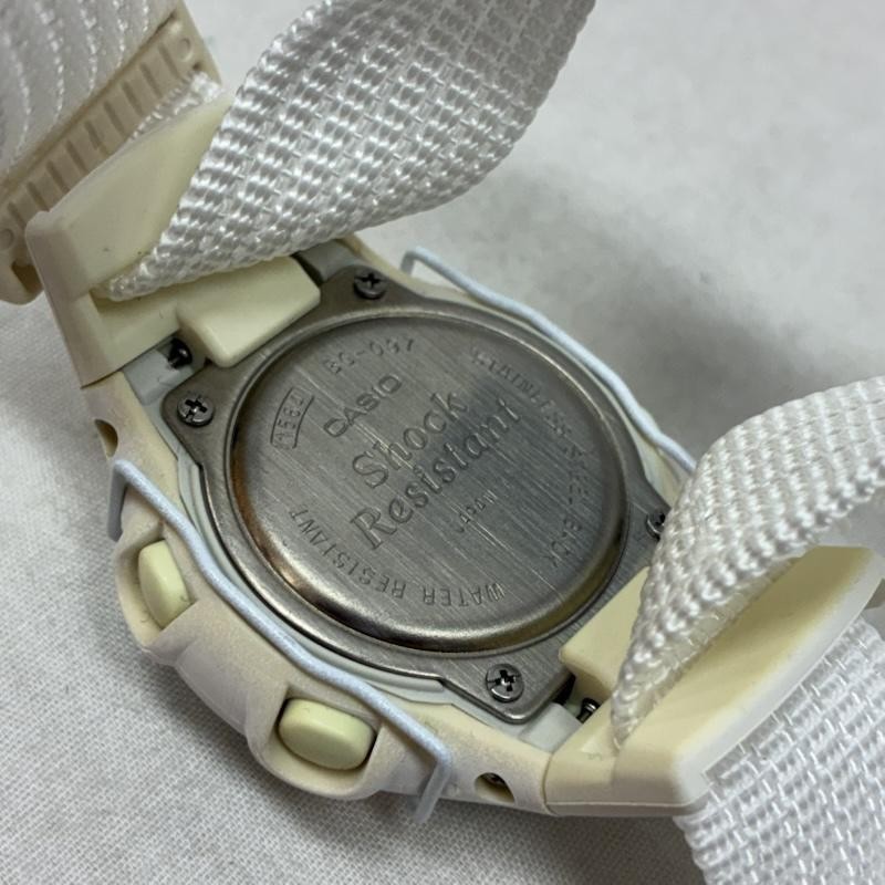 Baby G BG 097 Lovers Collection Nylon Band Quartz Digital Ladies Watch ISItems U